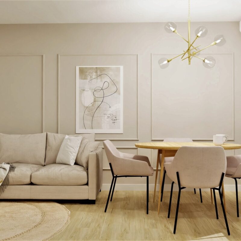 Mieszkanie w stylu Modern Classic